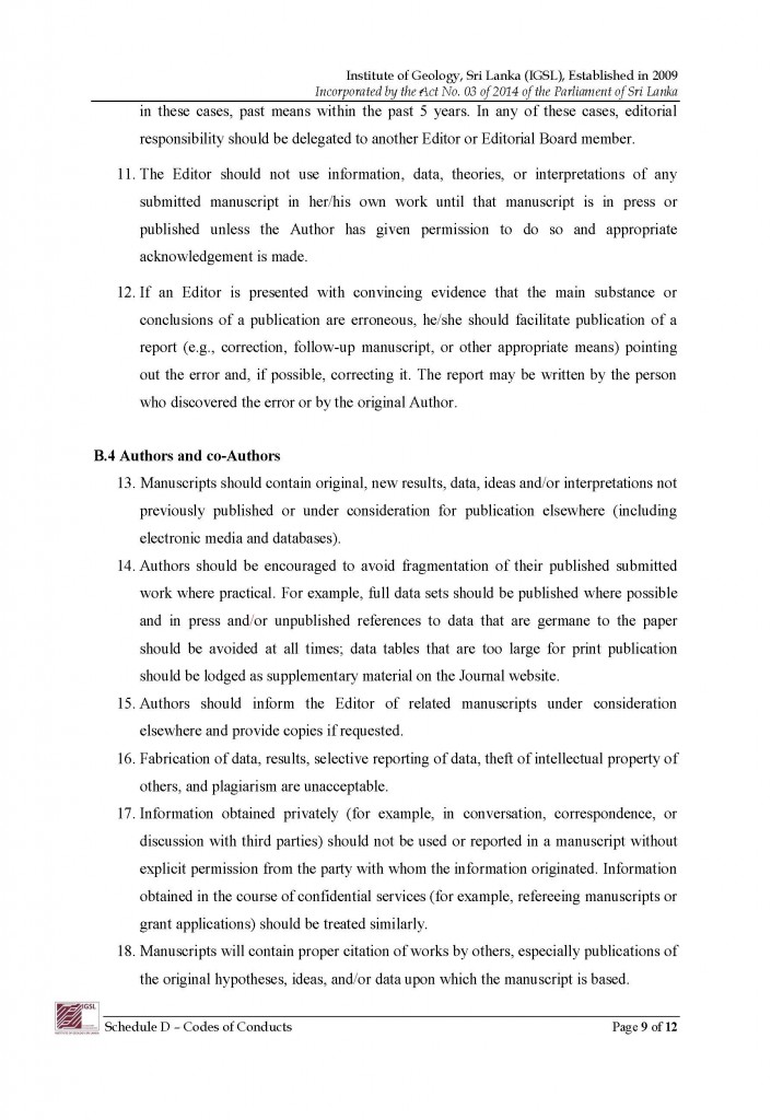 IGSL-regulations-Schedule D -Code of Conducts-after rohan 21062015_Page_09