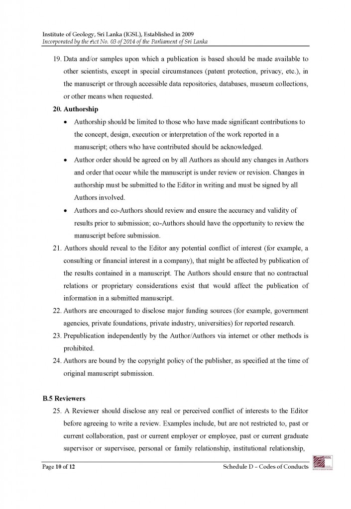 IGSL-regulations-Schedule D -Code of Conducts-after rohan 21062015_Page_10